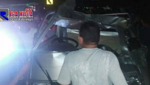 Tidak Ada Lampu Penerangan Jalan, Mobil Berpenumpang 12 Orang Alami Kecelakaan di Wilayah Anggrek Gorut