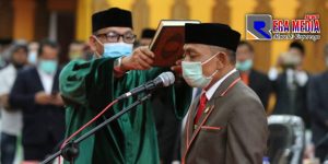 Amiruddin Resmi Dilantik Sebagai Ketua DPRK Aceh Selatan