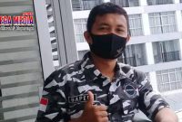 Ketua Barisan Pemuda Nusantara (Bapera) Kecamatan Atinggola, Kabupaten Gorontalo Utara (Gorut) Supanto Patingki.