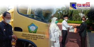 Bupati Aceh Selatan Serahkan SK CPNS dan Mobil Operasional DLH