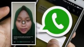 Screen shot video viral di WhatsApp pengakuan gadis asal Sampang yang hilang.