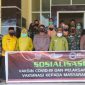 Pose bersama Bapera Gorontalo Utara usai sosialisasi vaksin Covid-19.
