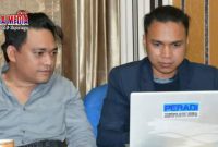 Kuasa Hukum Korpri Gorontalo Utara (Riyan Nasaru, SH) dan (Efendi Dali, SH).