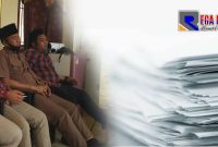 Doc. sidak realisasi DD dan ADD, Komisi I DPRD Sampang saat berada di kantor Kecamatan Tambelangan.