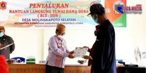 Bupati Gorut: Bagi KPM BLT DD Tidak Boleh Menerima Bantuan Lain