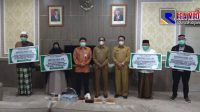 PT Bank Aceh Syariah Tapaktuan Bantu Pembangunan Mushalla dan Pesantren