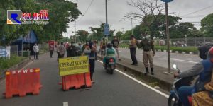 Polsek Kenjeran Tekan Penyebaran Covid-19 di Wilayah