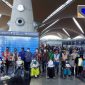 PMI di KLIA 1 sesaat sebelum terbang menuju bandara Juanda.