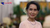 Pemimpin Myanmar Aung San Suu Kyi Ditahan