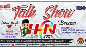 Edukasi Masyarakat, Rega Media News Gelar Talk Show Bersama Diskominfo dan Humas Polres Sampang