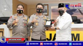 Ketua DPD RI saat bertemu Kapolda Jatim (Bas/RMN)
