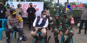 Kapolda Jatim dan Pangdam V Brawijaya Sidak Ke Pasar Pabean Surabaya