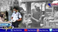 PKL & Pemilik Warung di Surabaya Jadi Sasaran Masker Gratis