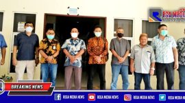 Kepala Satuan Kerja (Kasatker) melakukan kunjungan ke Dinas Pekerjaan Umum (PU) Gorontalo Utara (Gorut).