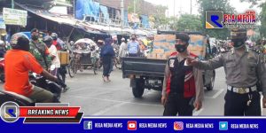 5 Pelanggar Prokes Terjaring Ops Yustisi di Pasar Pegirian Surabaya