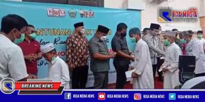 Peringati HPN, KWB Bersama Bupati & Forkopimda Santuni Anak Yatim