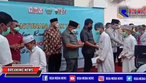 Peringati HPN, KWB Bersama Bupati & Forkopimda Santuni Anak Yatim