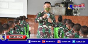 Bangun Karakter Prajurit, Danrem 133/NW Beri Arahan Kepada Remaja Baru Yonif 713/ST
