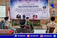 Suasana saat berlangsungnya kegiatan Musrenbang di Kecamatan Cimahi Tengah.