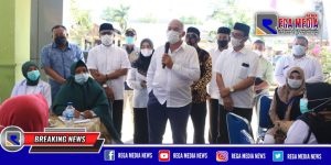 Kunker Ke Aceh Selatan, Sekda Aceh Ingatkan Pentingnya Vaksinasi Bagi Nakes
