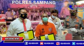 Konferensi Pers: Polres Sampang ungkap kasus dugaan penyalahgunaan senjata api rakitan.