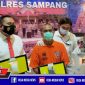 Konferensi Pers: Polres Sampang ungkap kasus dugaan penyalahgunaan senjata api rakitan.