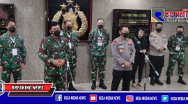 Kapolri Jenderal Listyo Sigit Prabowo saat Rapim TNI-Polri di Rupatama Mabes Polri, Jakarta.