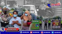 Cara Inovatif Satlantas Polres Sampang Peduli Pencegahan Covid-19