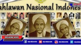 Gambar Pahlawan Nasional (R.KH. Mohammad Kholil) Bangkalan.