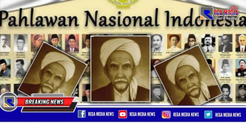 Gambar Pahlawan Nasional (R.KH. Mohammad Kholil) Bangkalan.