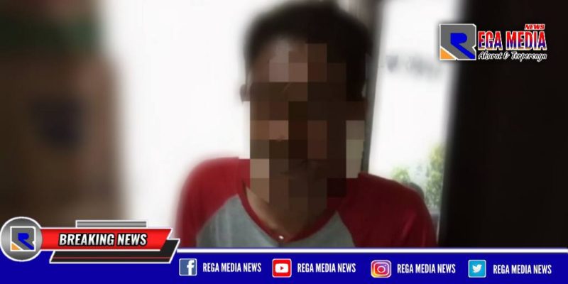 Tersangka narkoba asal Surabaya yang dilepas ditempat rehabilitasi.