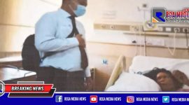 Samsiah, salah satu Pekerja Migran Indonesia (PMI) saat dirawat di rumah sakit Pahad, Jeddah.