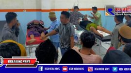 Korban kecelakaan saat mendapat perawatan di Puskesmas, satu orang meninggal dunia.