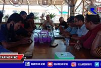 Wakil Direktur CV Nagana Mineral (Teuku Sukandi) memberikan pernyataan terkait timbunan limbah tambang emas sudah mempunyai izin.