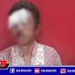 Kondisi pelaku curanmor (AP) babak belur usai diamuk massa dan diamankan di Mapolsek Kenjeran, Surabaya.