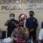 Konferensi Pers, Polda Jatim ungkap kasus prostitusi online anak dibawah umur.