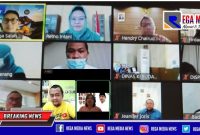 Seminar daring yang dilakukan SMSI pusat bersama Kementerian Pariwisata, Rabu (3/2/21)