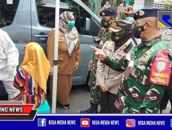 Ops Yustisi Tiga Pilar, Pelanggar Prokes di Surabaya Langsung Ditest Swab