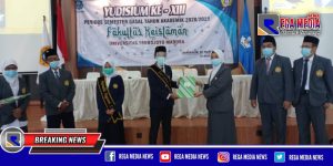 Fkis UTM Gelar Yudisium Secara Luring