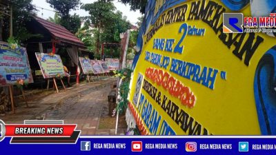 Karangan Bunga Banjiri Acara Anniversary JCP Ke-2