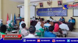 Suasana saat berlangsungnya kegiatan Musda VI DPD KNPI yang digelar di aula Disporabudpar Kabupaten Sampang.