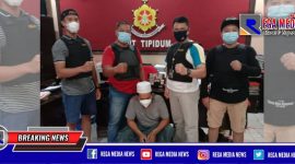 Satu pelaku yang terlibat pembunuhan depan indomart Arosbaya ditangkap Satreskrim Polres Bangkalan.