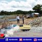 Maha Putra Persada (MPP) saat meninjau langsung lokasi ruko dan ditemukan gudang pengerjaan penggilingan batu. 