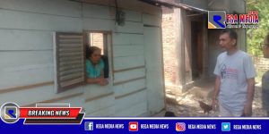 Saudara Bupati Aceh Selatan Tempati Rumah Tak Layak Huni