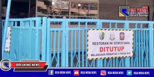 Setelah ASELA, Kini Giliran Rumah Makan Padang di Sampang Disegel