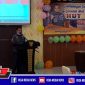 Direktur Utama Rega Media (Moh. Fauzan) saat menyampaikan sambutannya dalam acara HUT Rega Media Ke 5.