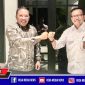 Bupati Sampang (H Slamet Junaidi) saat berkoordinasi dengan Sekjen KemenPUPR (Ir Mohammad Zainal Fatah).