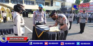 Dua Perwira Polres Pelabuhan Tanjung Perak Dimutasi