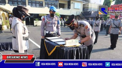 Dua Perwira Polres Pelabuhan Tanjung Perak Dimutasi