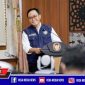 Bupati Pamekasan (Baddrut Tamam) saat memberi sambutan pembukaan Musrenbang tingkat Kabupaten Pamekasan tahun anggaran 2022, di Ruang Peringgitan dalam Pendopo Ronggosukowati Pamerkasan.